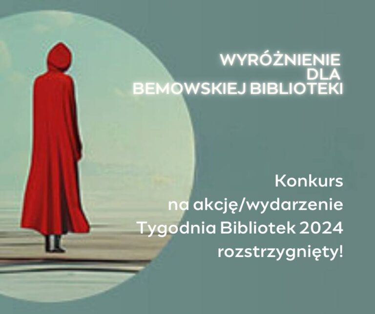 Bemowski Tydzień Bibliotek wyróżniony
