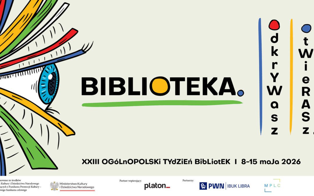 Biblioteka. Otwierasz. Odkrywasz | Tydzień Bibliotek 2026 na&nbsp;Bemowie