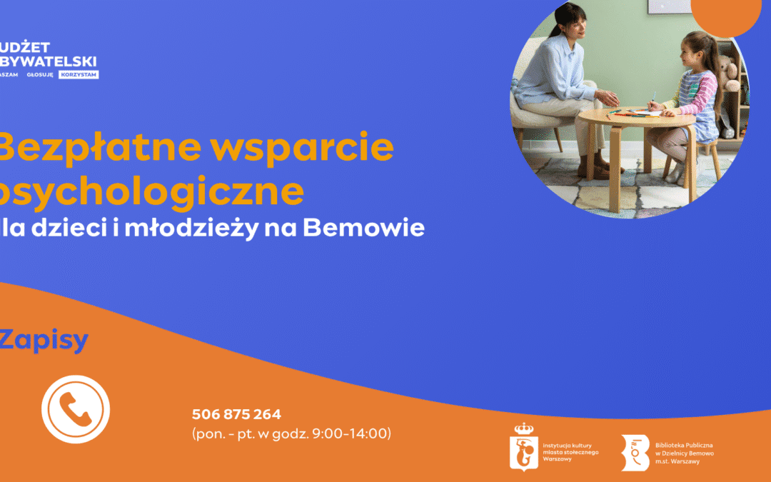 Bezpłatne wsparcie psychologiczne dla dzieci i&nbsp;młodzieży | Budżet obywatelski 2026